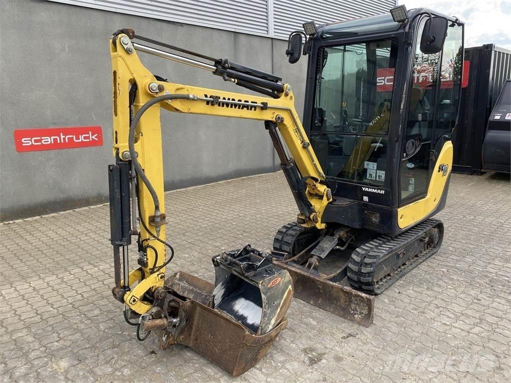 Yanmar SV18 Gravemaskiner på hjul