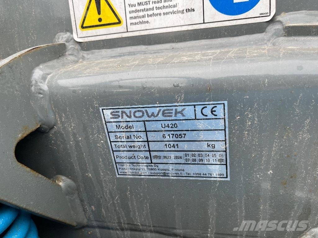 Snowek U420 Sneskovle og -plove