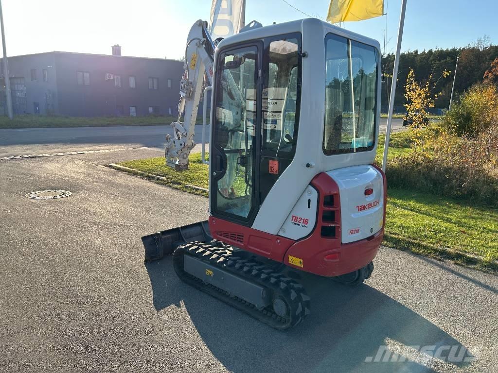 Takeuchi TB 216A V4 Minigravemaskiner