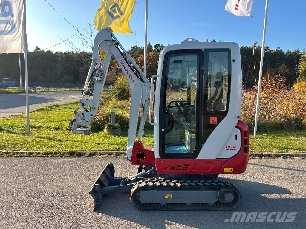 Takeuchi TB 216A V4 Minigravemaskiner
