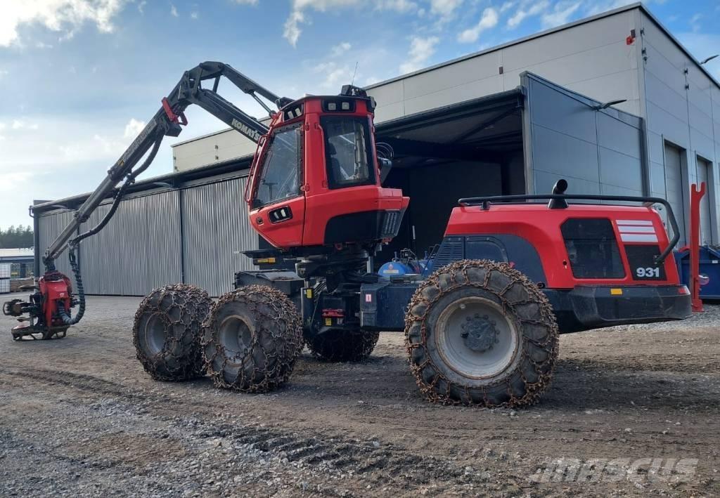 Komatsu 931 Skovningsmaskiner