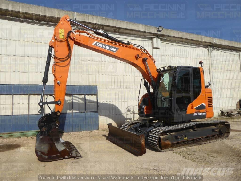 Doosan DX140LCR-7 Gravemaskiner på larvebånd