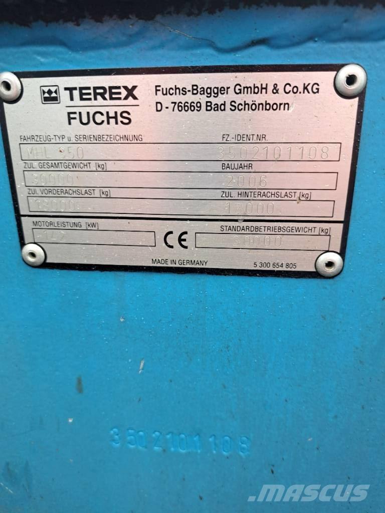 Fuchs MHL 350 Materialehåndteringsmaskiner