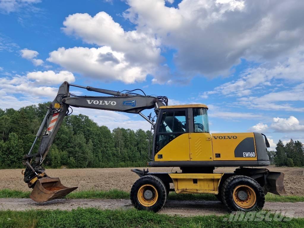 Volvo EW 160 Gravemaskiner på hjul