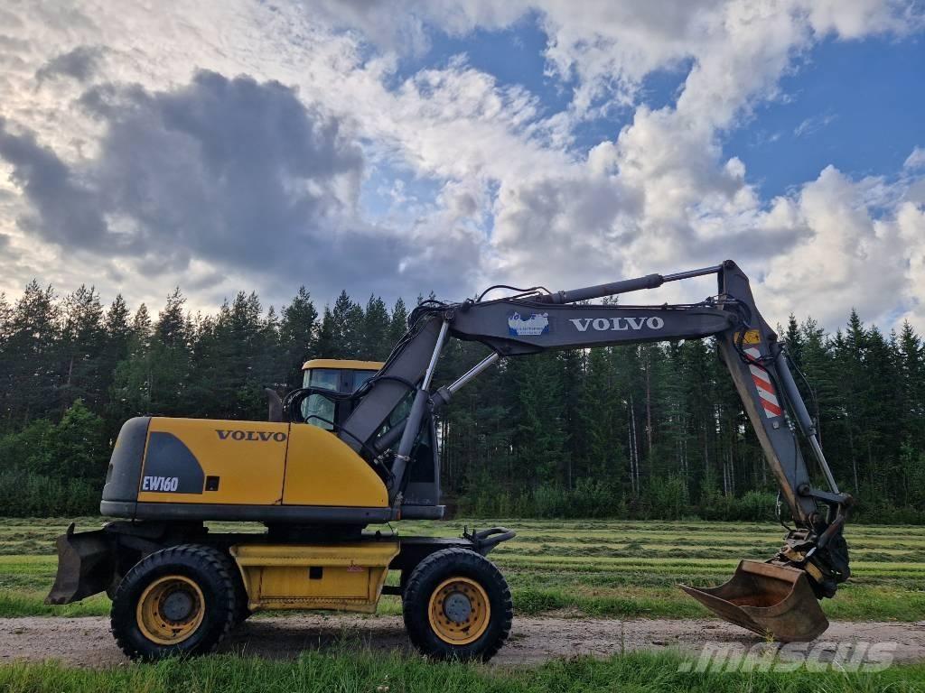 Volvo EW 160 Gravemaskiner på hjul