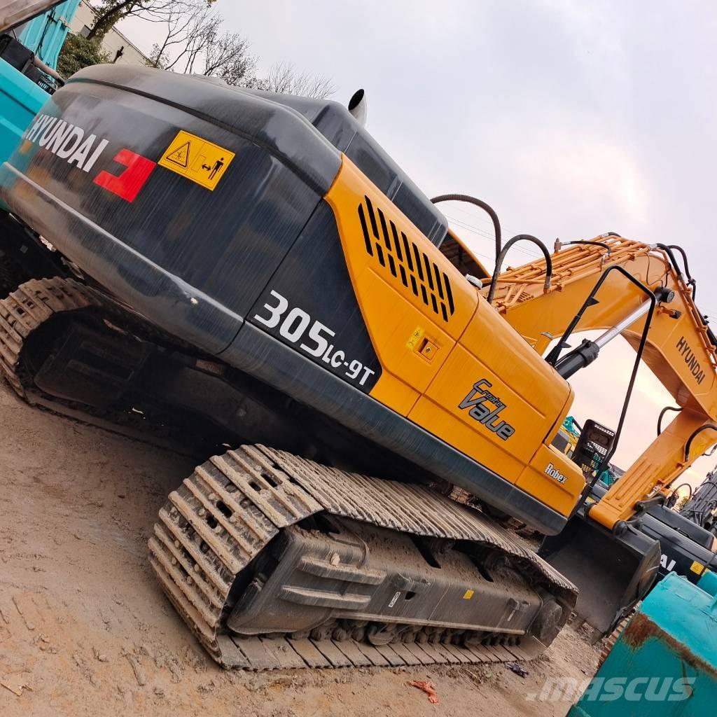 Hyundai 305 LC-9T Gravemaskiner på larvebånd