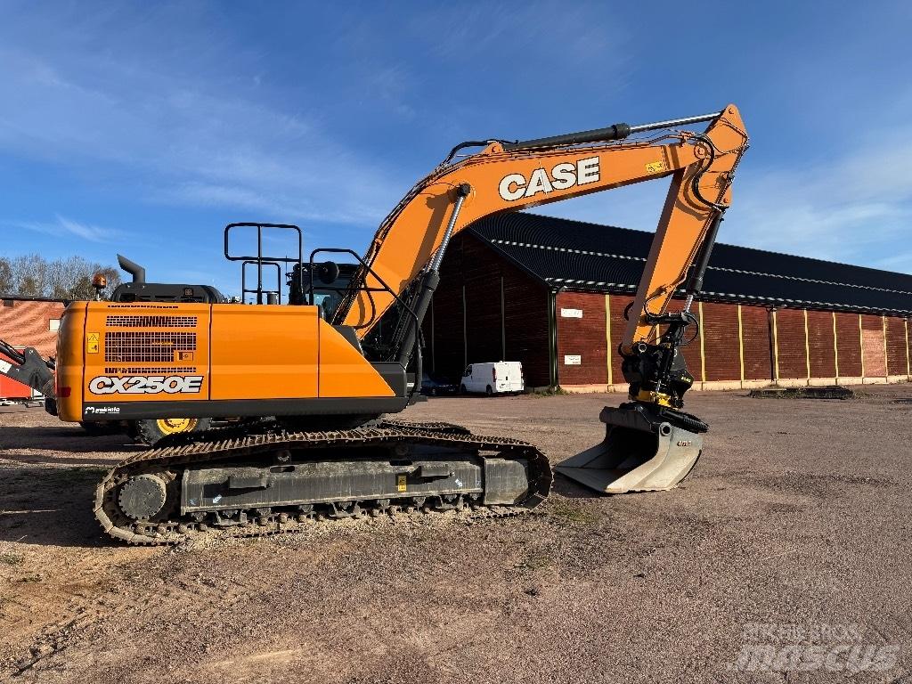 CASE CX250E Gravemaskiner på larvebånd