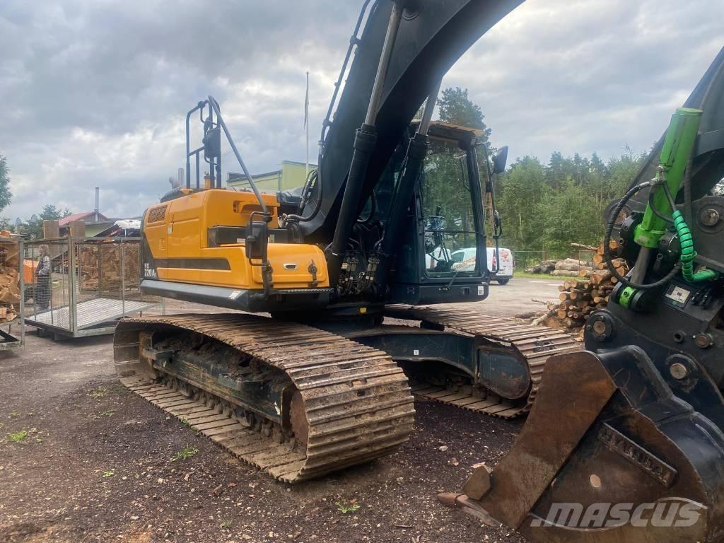 Hyundai HX 220 AL Gravemaskiner på larvebånd
