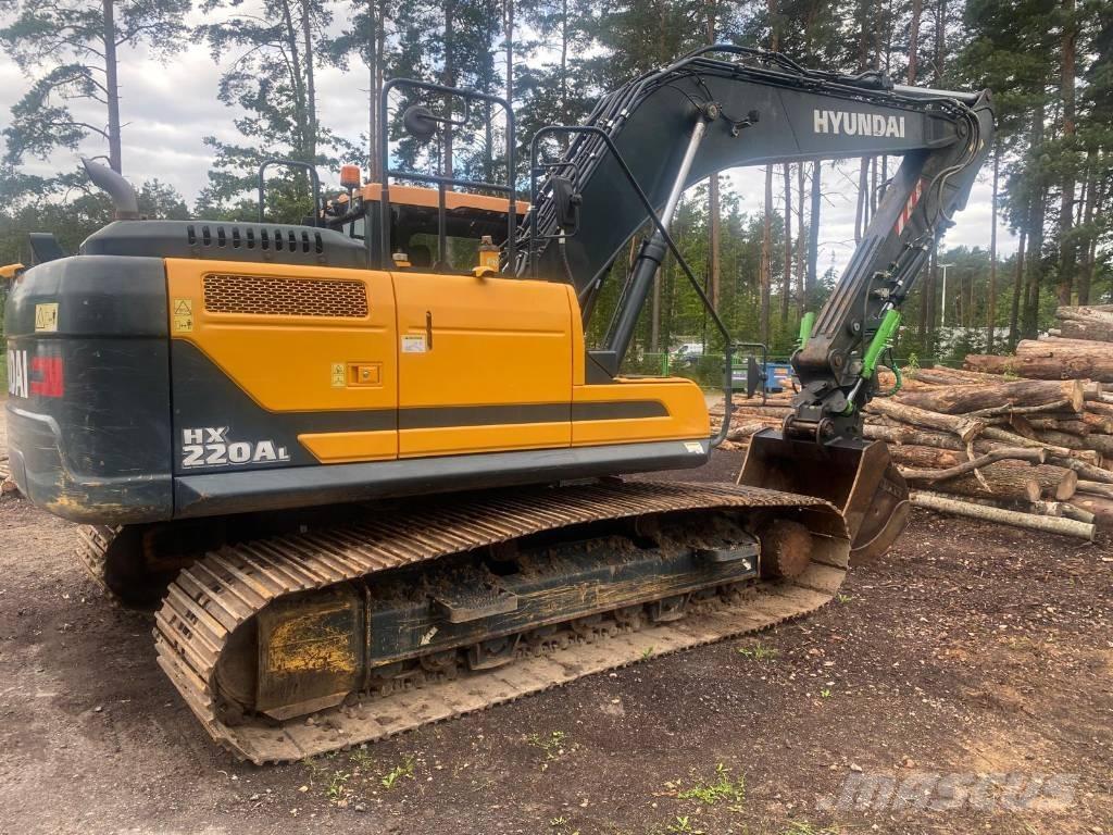 Hyundai HX 220 AL Gravemaskiner på larvebånd