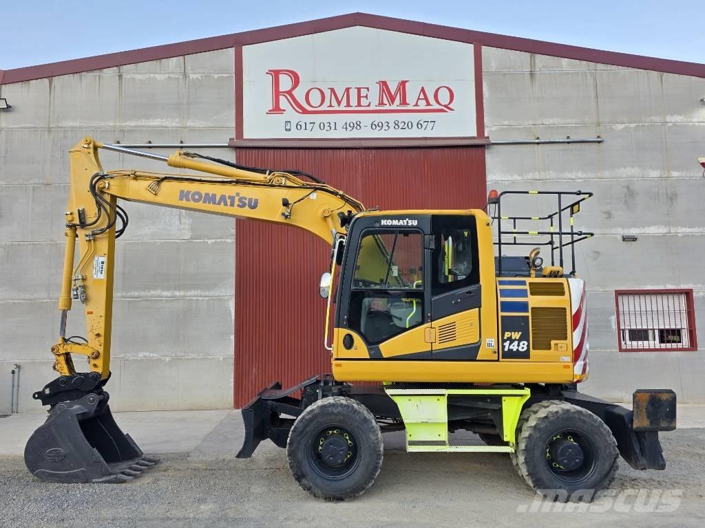 Komatsu PW 148-11 Bulldozer på larvebånd