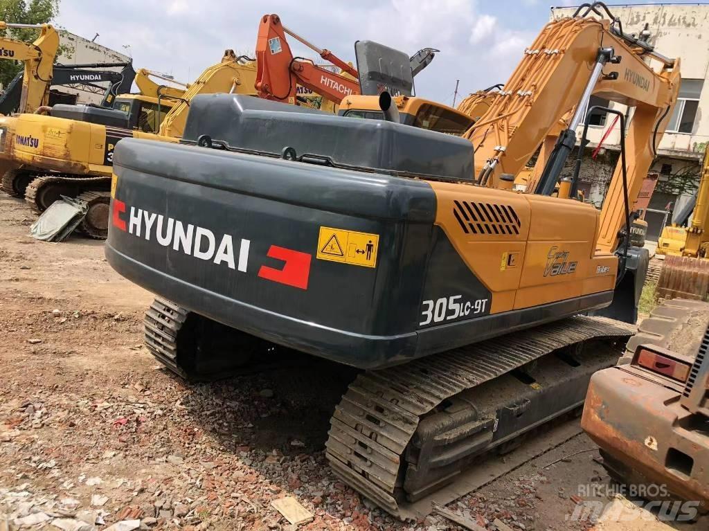 Hyundai 305lc-9 Gravemaskiner på larvebånd