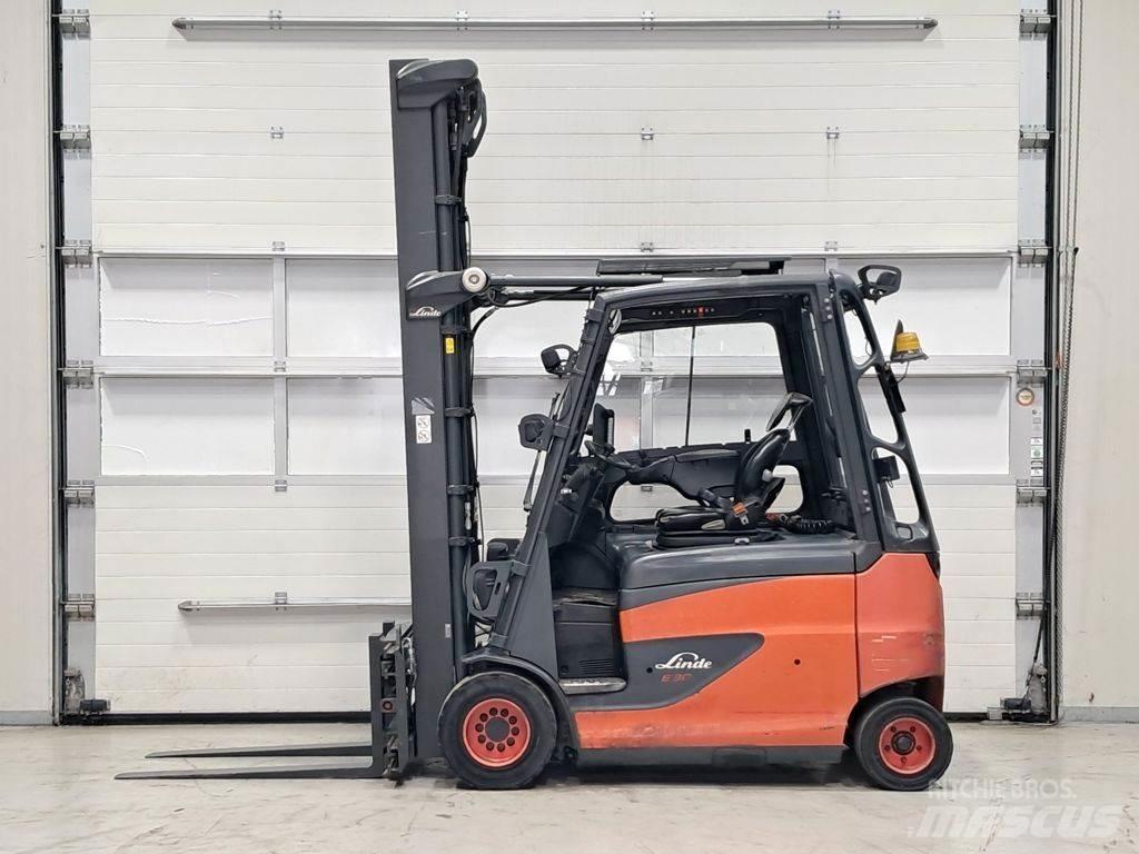 Linde E30HL-01/600 El gaffeltrucks