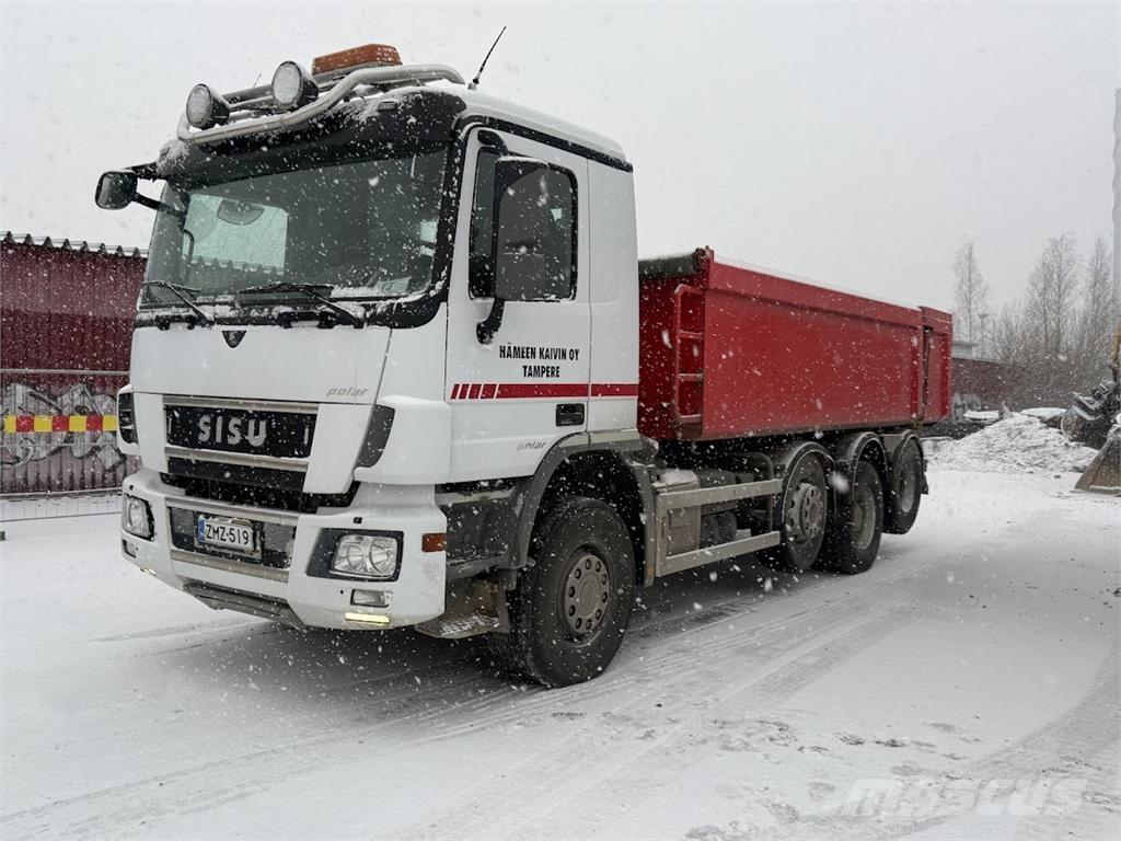 Sisu DK 12M 8x2 Lastbiler med tip