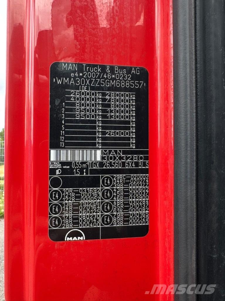 MAN TGX 26.560 6x4 Trækkere