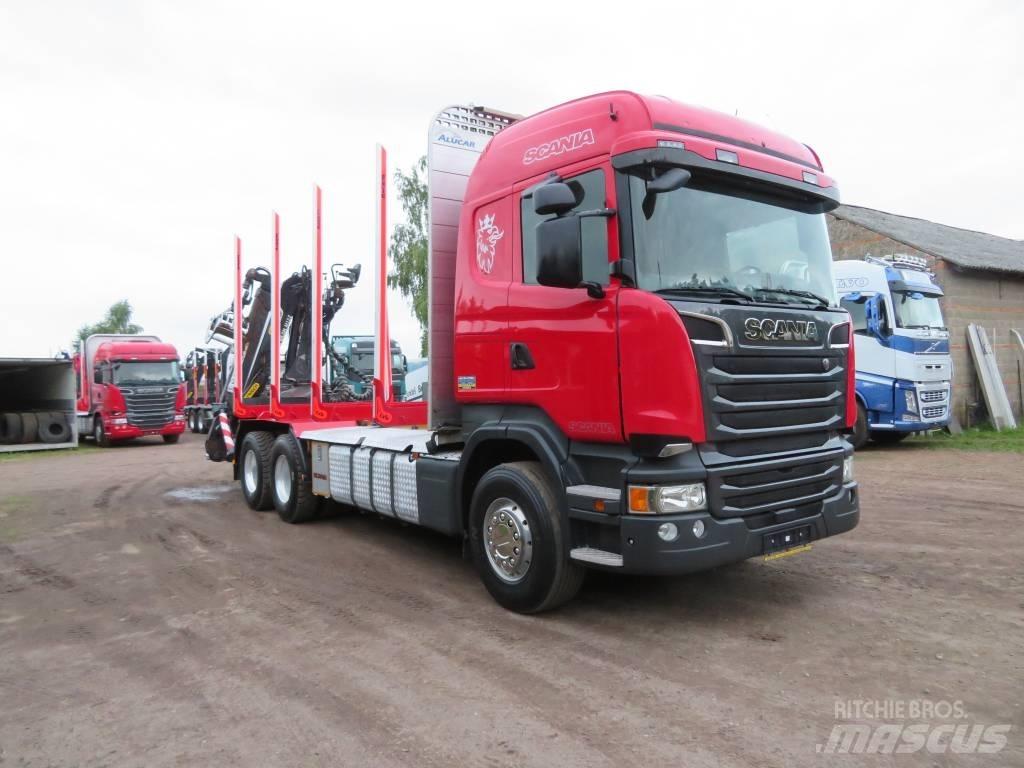 Scania R 450 Tømmertransport