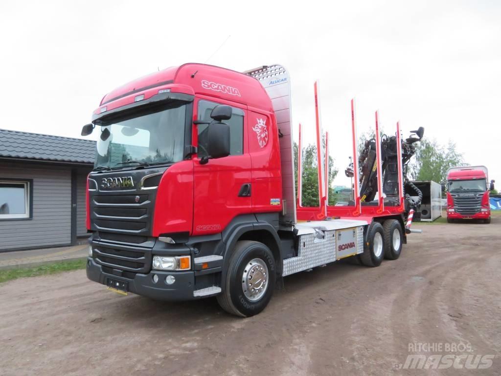 Scania R 450 Tømmertransport