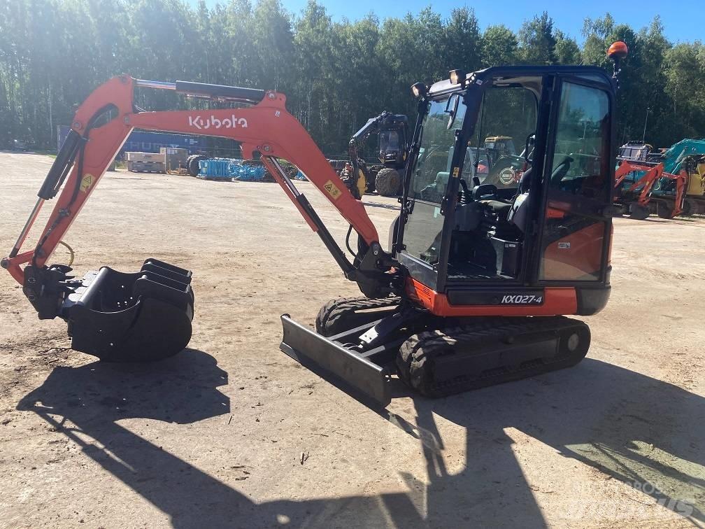 Kubota KX027-4 Minigravemaskiner
