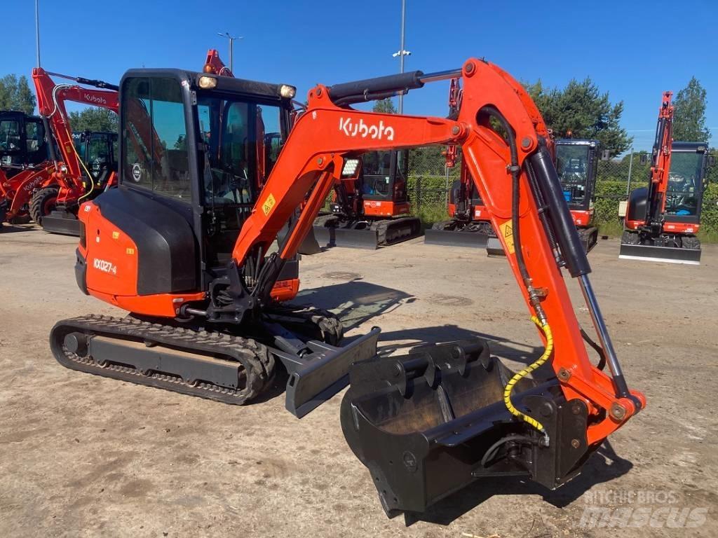 Kubota KX027-4 Minigravemaskiner