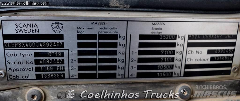 Scania 124C 360 Lastbiler med tip