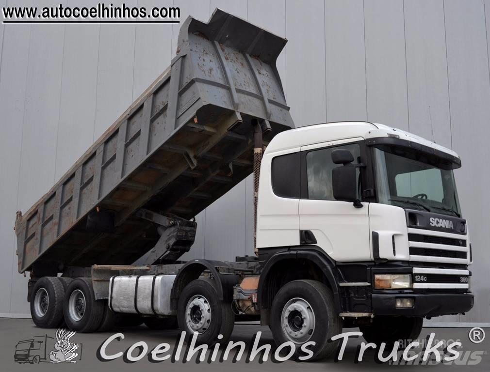 Scania 124C 360 Lastbiler med tip