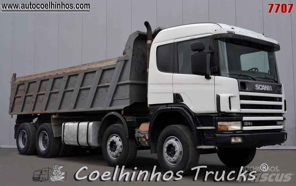 Scania 124C 360 Lastbiler med tip