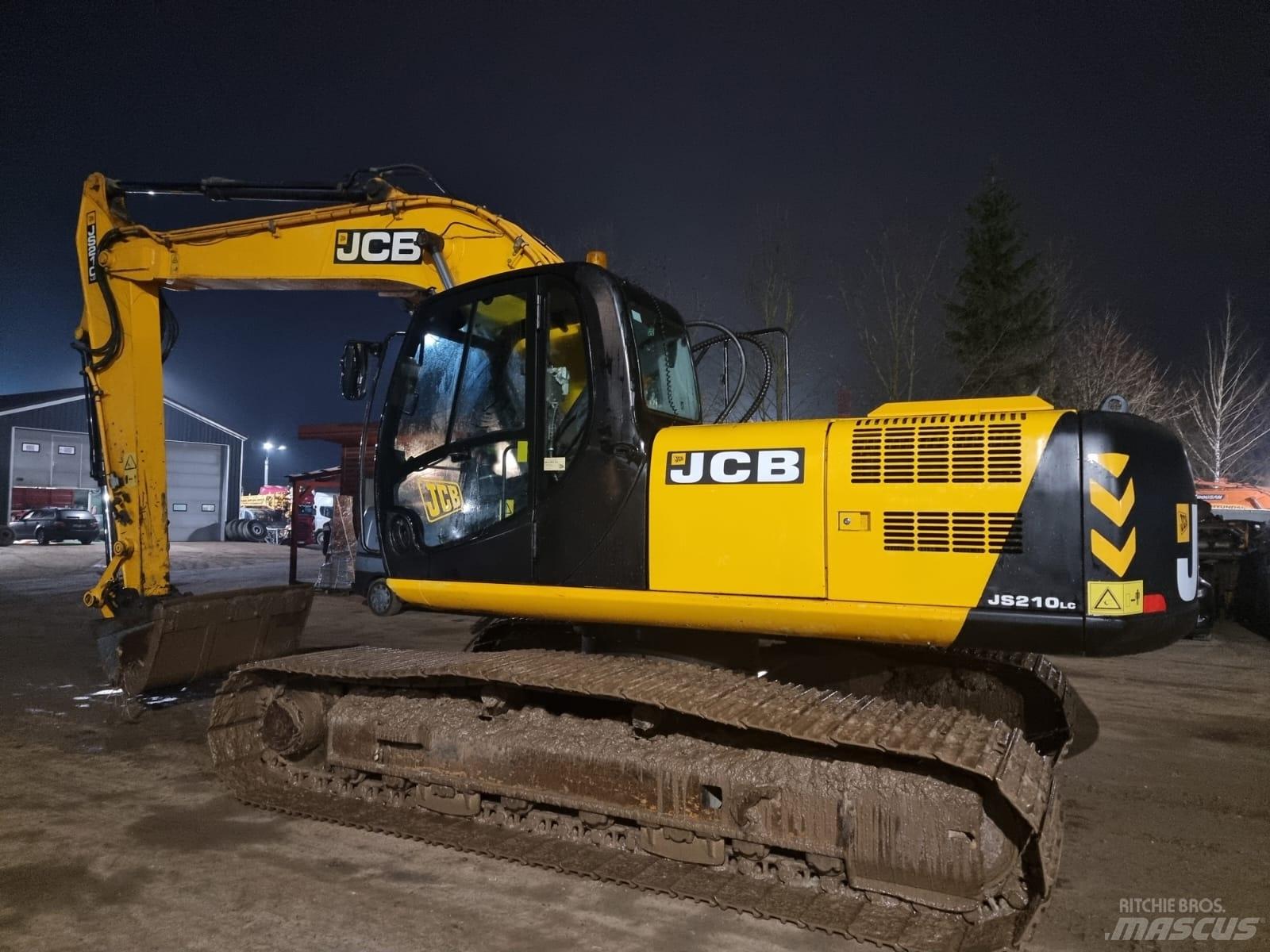 JCB JS 210 LC Gravemaskiner på larvebånd