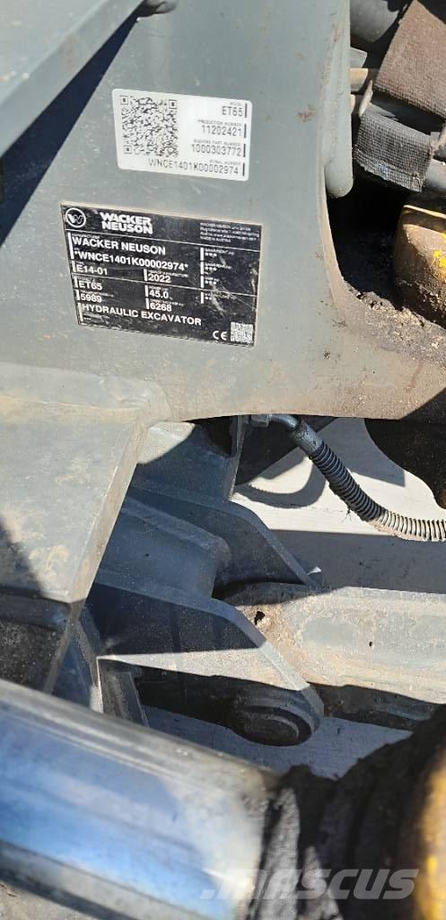 Wacker Neuson ET 65 Gravemaskiner på larvebånd