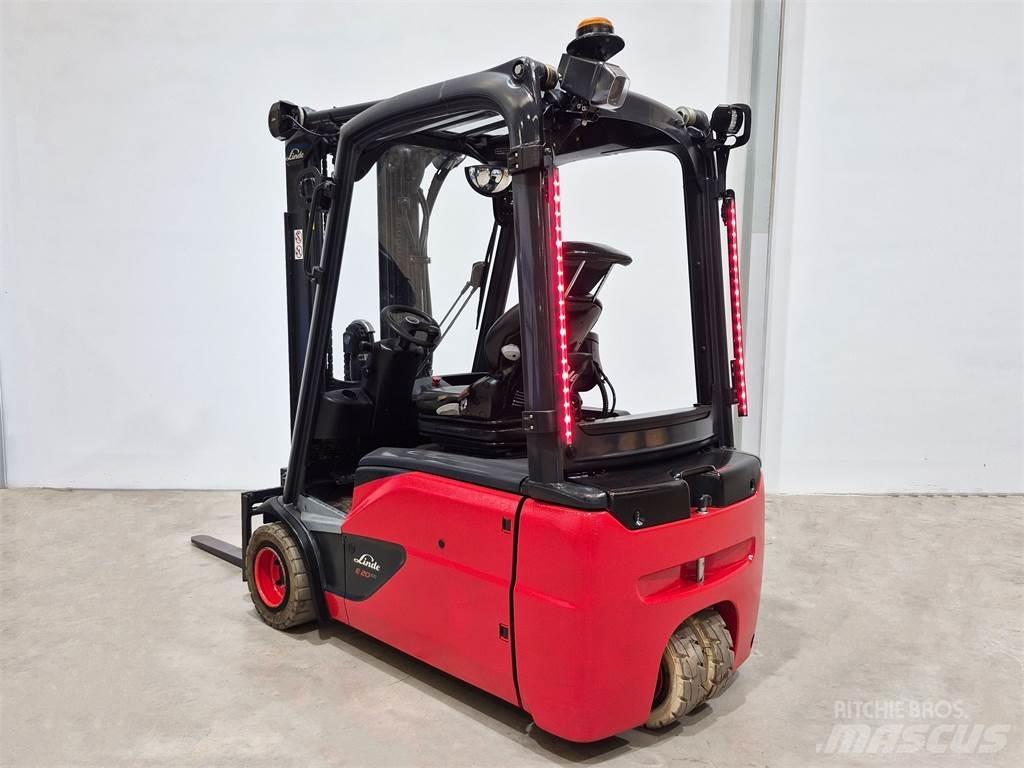Linde E20L 02 386 El gaffeltrucks