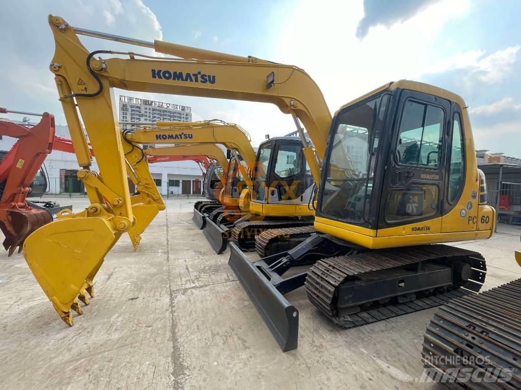 Komatsu PC 60 Minigravemaskiner