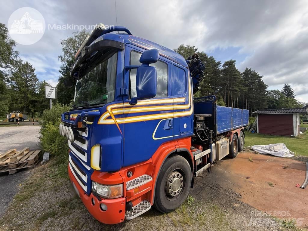 Scania R 420 LB Lastbil med kran