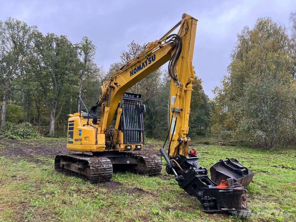 Komatsu PC138US-11 Gravemaskiner på larvebånd