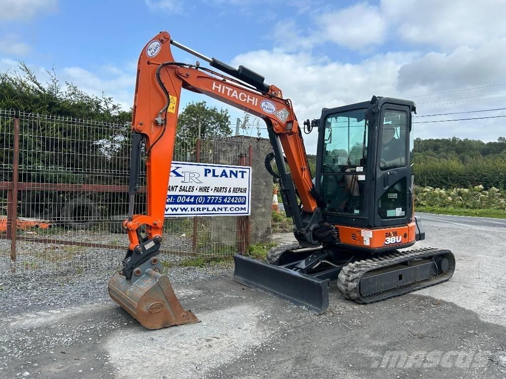 Hitachi ZX 38 U-6 Minigravemaskiner