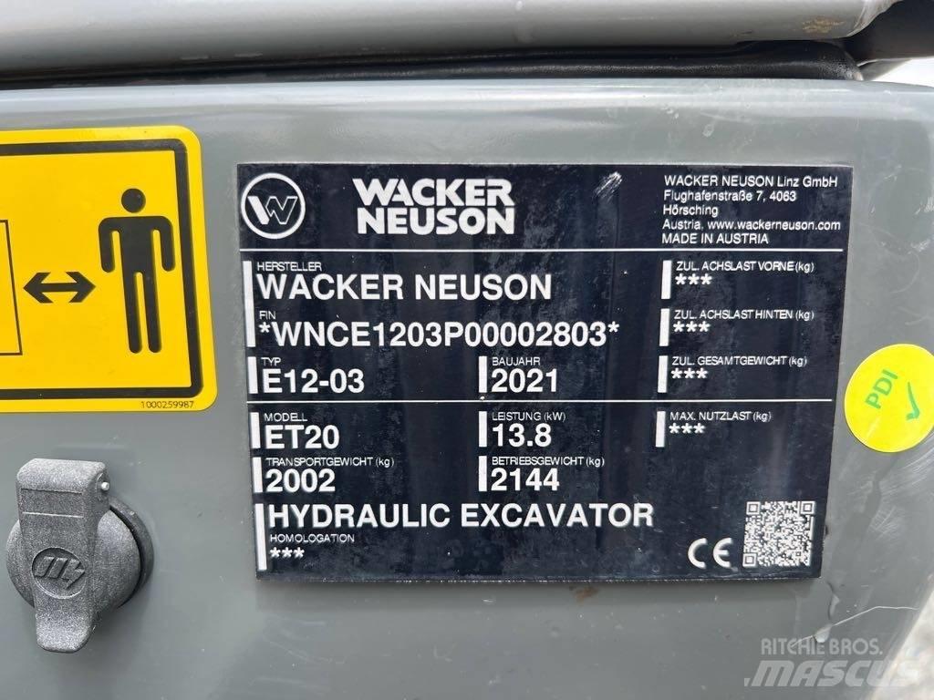 Wacker Neuson ET20 Gravemaskiner på larvebånd