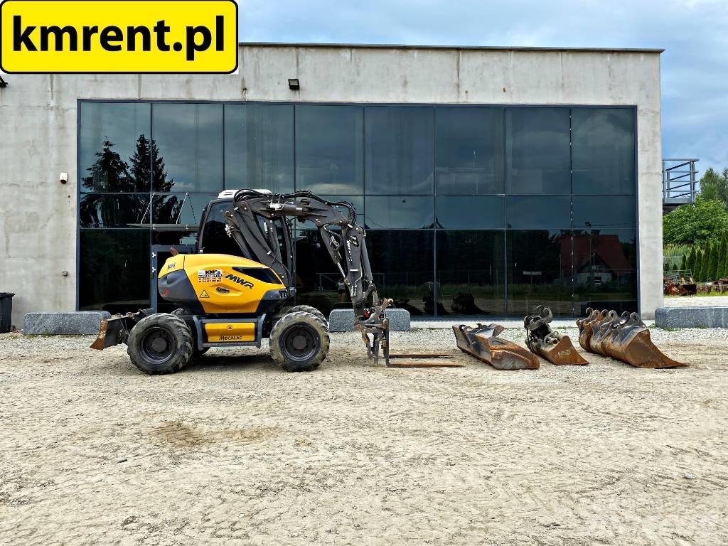 Mecalac 7 MWR | 9MWR Gravemaskiner på hjul