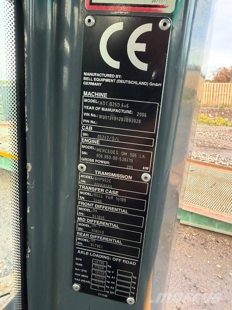 Bell B 25 D Terrængående lastbiler