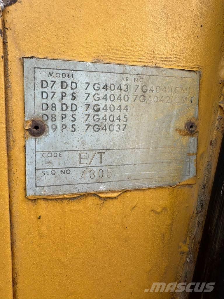 CAT D9H Bulldozer på larvebånd
