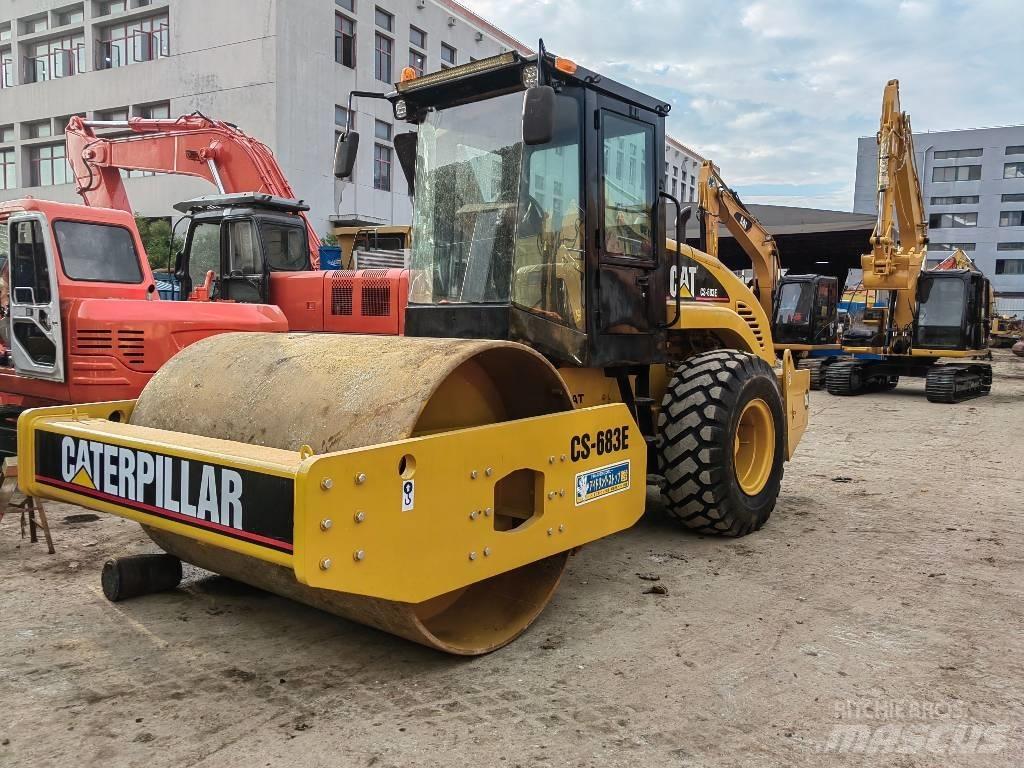 CAT GS683E Enkelt tromle