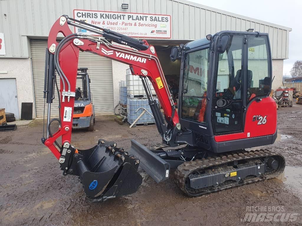 Yanmar SV26 Minigravemaskiner