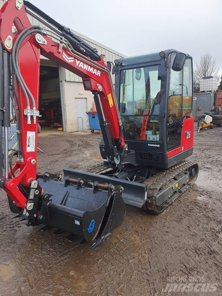 Yanmar SV26 Minigravemaskiner