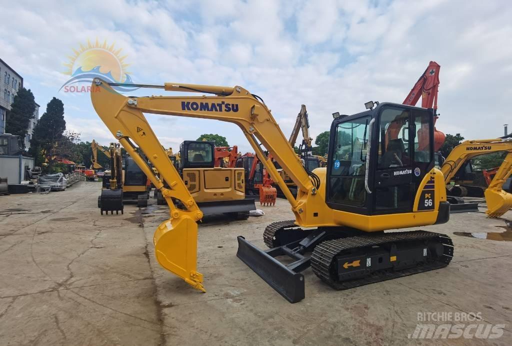 Komatsu PC 56-7 Minigravemaskiner