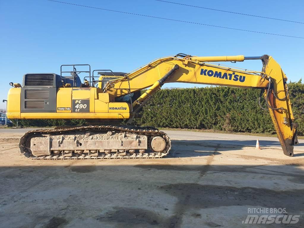Komatsu PC490LC-11 Gravemaskiner på larvebånd