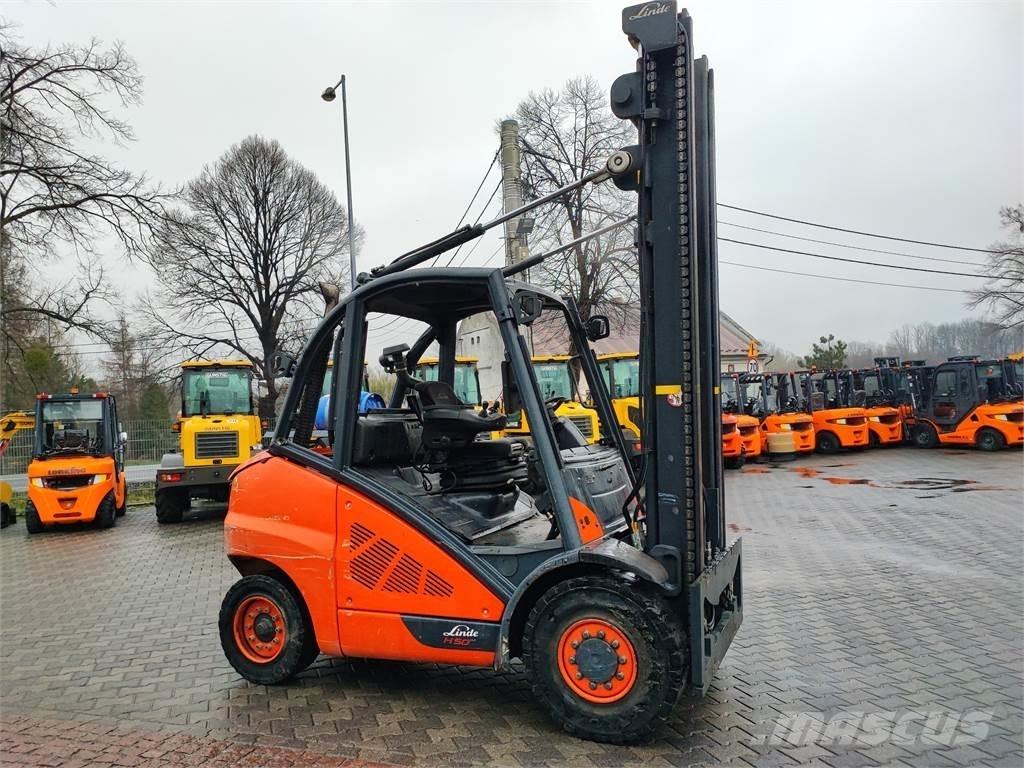 Linde H50T-02 LPG gaffeltrucks