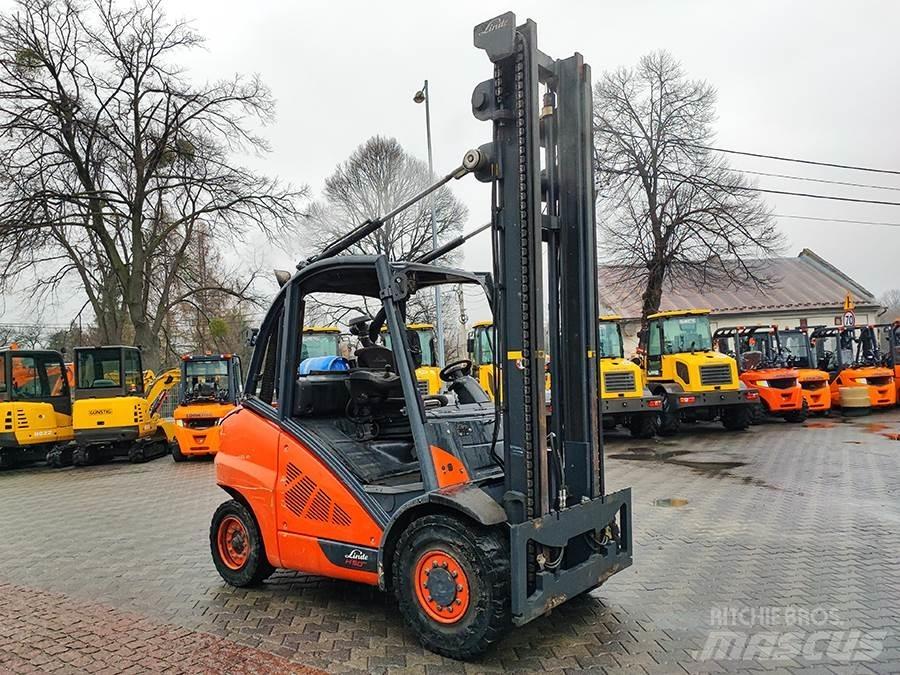Linde H50T-02 LPG gaffeltrucks