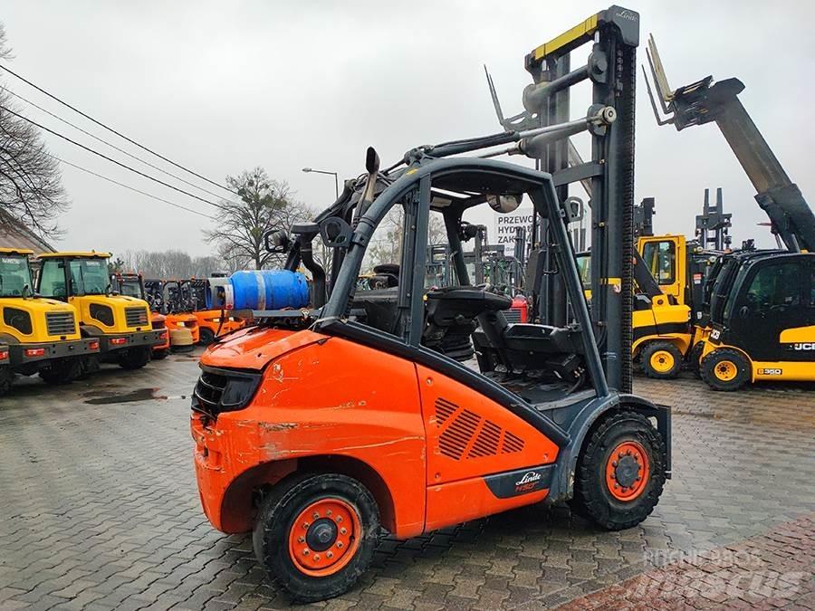 Linde H50T-02 LPG gaffeltrucks