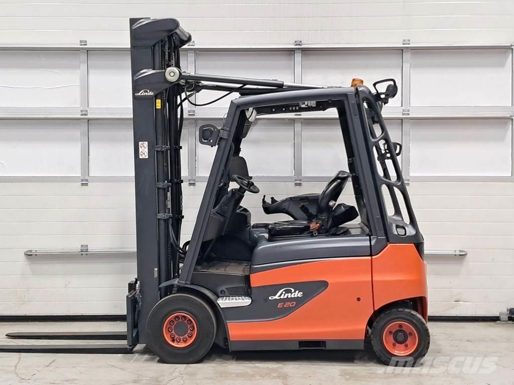 Linde E20-01 El gaffeltrucks