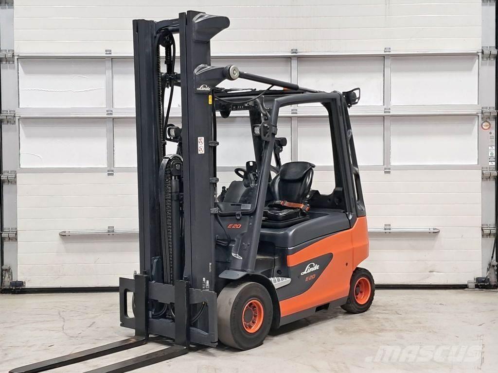 Linde E20-01 El gaffeltrucks