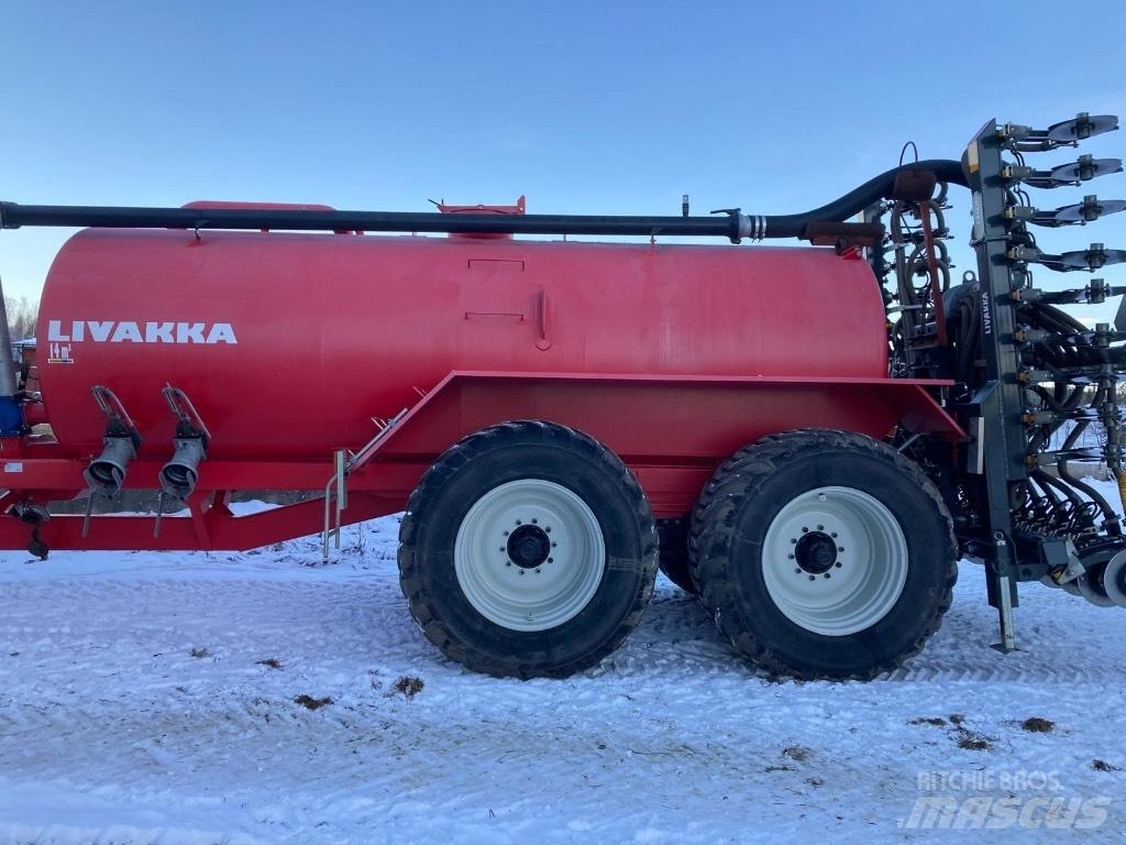 Livakka 14m3 Gyllevogne/Slamsugere