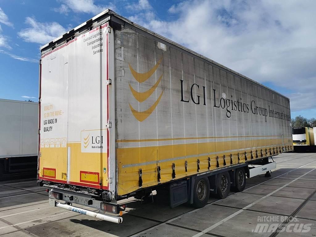 Krone SD Semi-trailer med Gardinsider