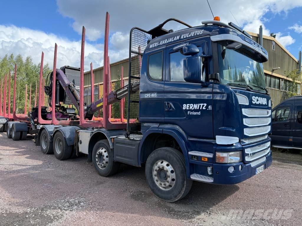 Scania R 580 Tømmertransport