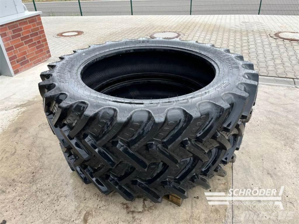 BKT 2X 420/80 R46 Hjul, Dæk og Fælge